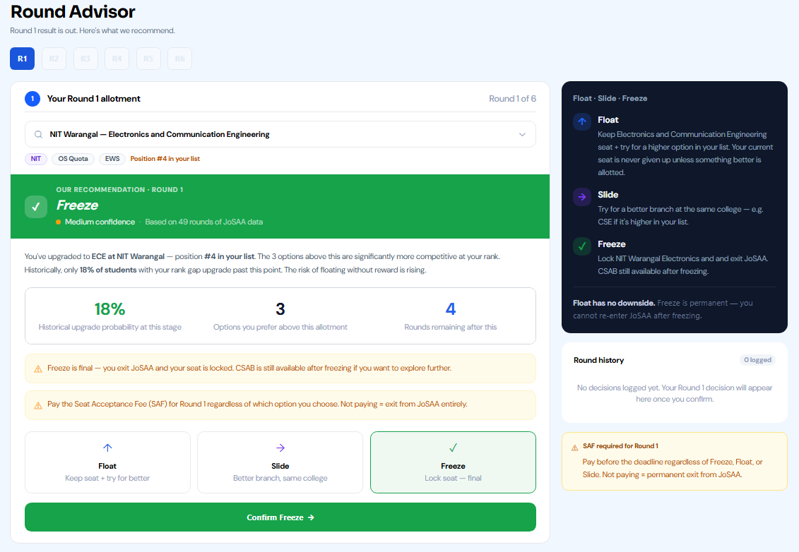 Round Advisor